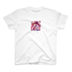 RUI_のオリジナルショップのかわいい女の子のキャラクターグッズ Regular Fit T-Shirt