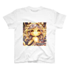 Healing channel with AIの光ちゃん　『お腹すいた』 スタンダードTシャツ