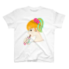 笑う動物のチュロスちゃん スタンダードTシャツ