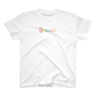 おBARんざい guuuuuのWHITE系アイテムネオンデザイン Regular Fit T-Shirt