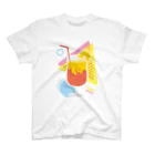 ネコノメのたからものばこのトロピカルカクテル Regular Fit T-Shirt