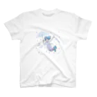 MIKA YADA illust shopの6月梅雨、雨の降る日は。 スタンダードTシャツ