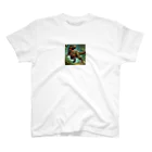 dinosaur_brothersのりあるティラノ④ Regular Fit T-Shirt