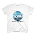 チェリモヤの新幹線 水辺の旅 02 スタンダードTシャツ