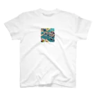 hitayakiの海辺のヨットハーバー Regular Fit T-Shirt