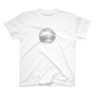 march springの川の畔　ラインアート Regular Fit T-Shirt