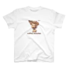 leisurely_lifeのcoffee monster Bourbon スタンダードTシャツ