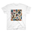 cute in cool shopの生態系とは芸術である Regular Fit T-Shirt