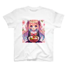 8kn356231の美少女 スタンダードTシャツ