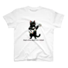 チェリモヤのねことウクレレ Regular Fit T-Shirt