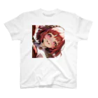 studio AzurのAzvl 幼い頃のツンデレ娘 Regular Fit T-Shirt