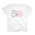 DECORの癒しウサギの優しい言葉　花丸ver. Regular Fit T-Shirt