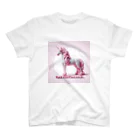 BabylonChannel 🎨 ✝️ ❤️‍🔥のユニコーン🦄　ピンク Regular Fit T-Shirt