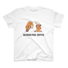 ココハス工房のKITSUNE　DIVE Regular Fit T-Shirt