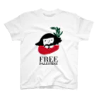 NatsumeillustrationsのFREE PALESTINE Regular Fit T-Shirt