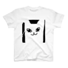 ★猫のお店のしろぬき★猫(ブラック) Regular Fit T-Shirt