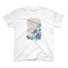 sb&colorの青いバラ Regular Fit T-Shirt