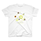 パティスリーハーモニカのハーモニカ花泡にお菓子 スタンダードTシャツ