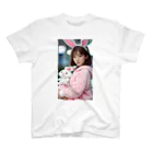 bijinngasyokuninの夢の世界の女の子 スタンダードTシャツ