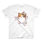 ねこぽん本舗のだっこおねだりねこ スタンダードTシャツ