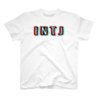 流行語Tシャツ倶楽部の【MBTIシリーズ】INTJ Tシャツ[白] Regular Fit T-Shirt