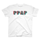 流行語Tシャツ倶楽部の【MBTIシリーズ？】PPAP Tシャツ[白] Regular Fit T-Shirt