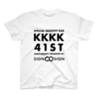 SIGNCOSIGN STOREのKKKK 41ST / Tシャツ Regular Fit T-Shirt