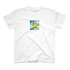 海の幸の真夏のビール Regular Fit T-Shirt