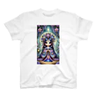 ぷぷオレンジのkokeshi dolls神のしもべ天乙 スタンダードTシャツ