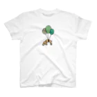 ねぎまよの風船イヌ（Green） Regular Fit T-Shirt