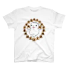 えーしょん【アザラシ・将棋】のアザラシ囲まれ（将棋） スタンダードTシャツ