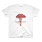 I love mushroom🍄の見つけたら食べちゃおシリーズ no.8 オウギタケ スタンダードTシャツ