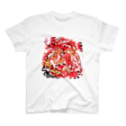 rinka-artshopの赤龍　りんりん Regular Fit T-Shirt