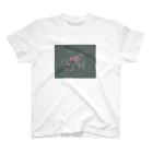 ヨモギダのwash！文鳥 スタンダードTシャツ