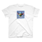 batabataのレインボーアニマル鳥 Regular Fit T-Shirt