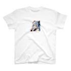 hazukimikanのあおにゃん Regular Fit T-Shirt