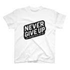 NORI＠fujiyamaのNever Give Up Regular Fit T-Shirt