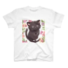 kakuzatoの猫の黒ちゃん スタンダードTシャツ