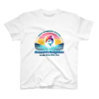 H.webPのAmaxsa天草の海-Dolphins スタンダードTシャツ