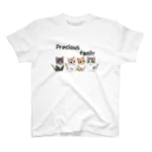 よろずやファミねこのPrecious　family Regular Fit T-Shirt