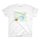 おおしま ゆいかのインコ、どんぐりをみつける Regular Fit T-Shirt