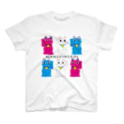 NANAKO DECORATIONのまねきねこズ スタンダードTシャツ