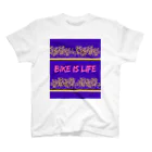 ヒビコレジテンシャのBIKE IS LIFE 集団自転車 Regular Fit T-Shirt