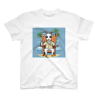 GOATショップの夏ヤギさん スタンダードTシャツ