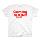 taiyaki styleのComing Soon RED Regular Fit T-Shirt