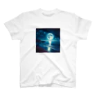 RIKUPANDAのNight Sea Regular Fit T-Shirt