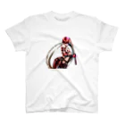 ワンプレイヤーのThe Red Katana Sword Regular Fit T-Shirt