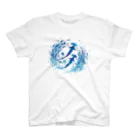 ラシマ工房の「Blue World Children_hammer head」 Regular Fit T-Shirt