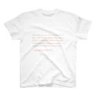 日本茶専門店朱夏のThe beautiful foolishness of things. スタンダードTシャツ