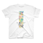 iro+ato paletteのa flower スタンダードTシャツ